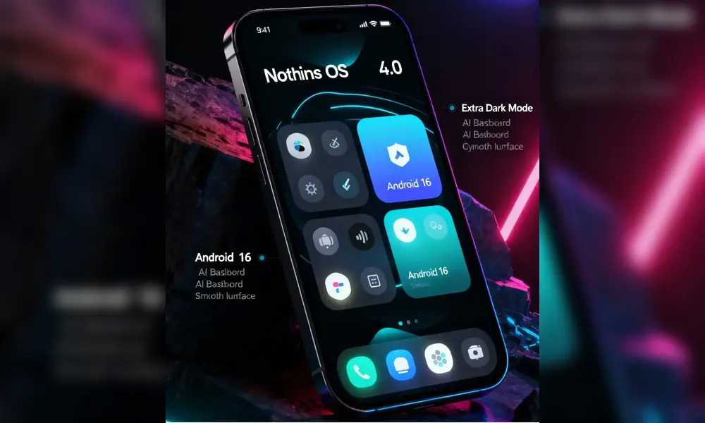 Nothing phone OS 4.0 Android 16 features updates